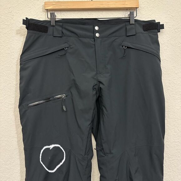 COLUMBIA M's Cushman Crest Omni-Tech Ski Snowboard Snow Pants Black #WM1270 - Picture 3 of 16